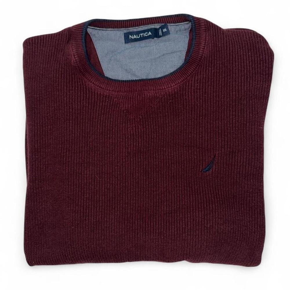 Vintage nautica ottoman knit